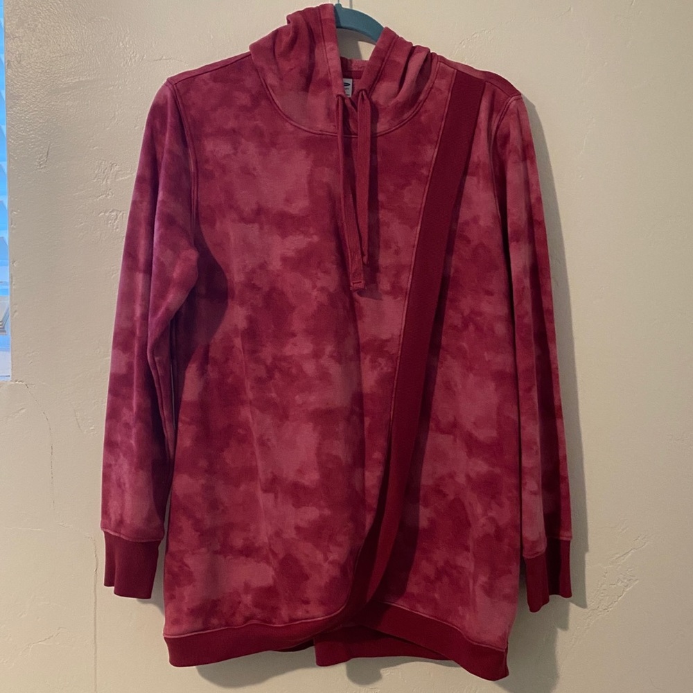 Old Navy Tie Dye Tulip Hem Maternity Hoodie